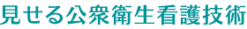 見せる公衆衛生看護技術